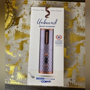 Cordless Auto Curler by Conair - rechargeable, digital heat & timer settings